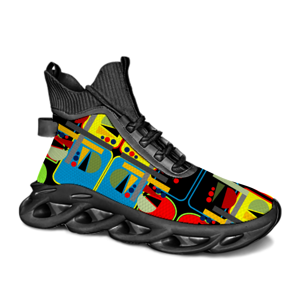 OD Custom Unisex Breathable High Top Blade Shoes Running Shoes P-2