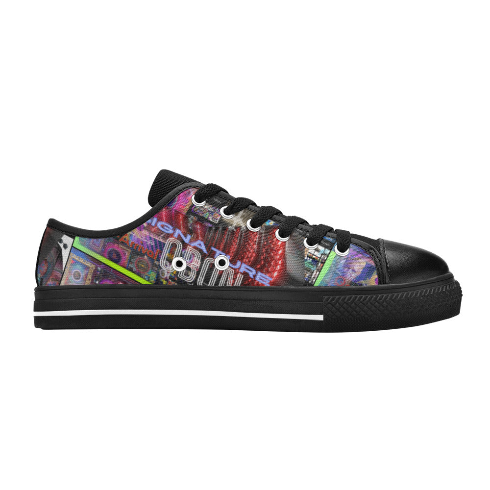 OBON Women's Promo Classic Canvas Shoes BlkBnnr
