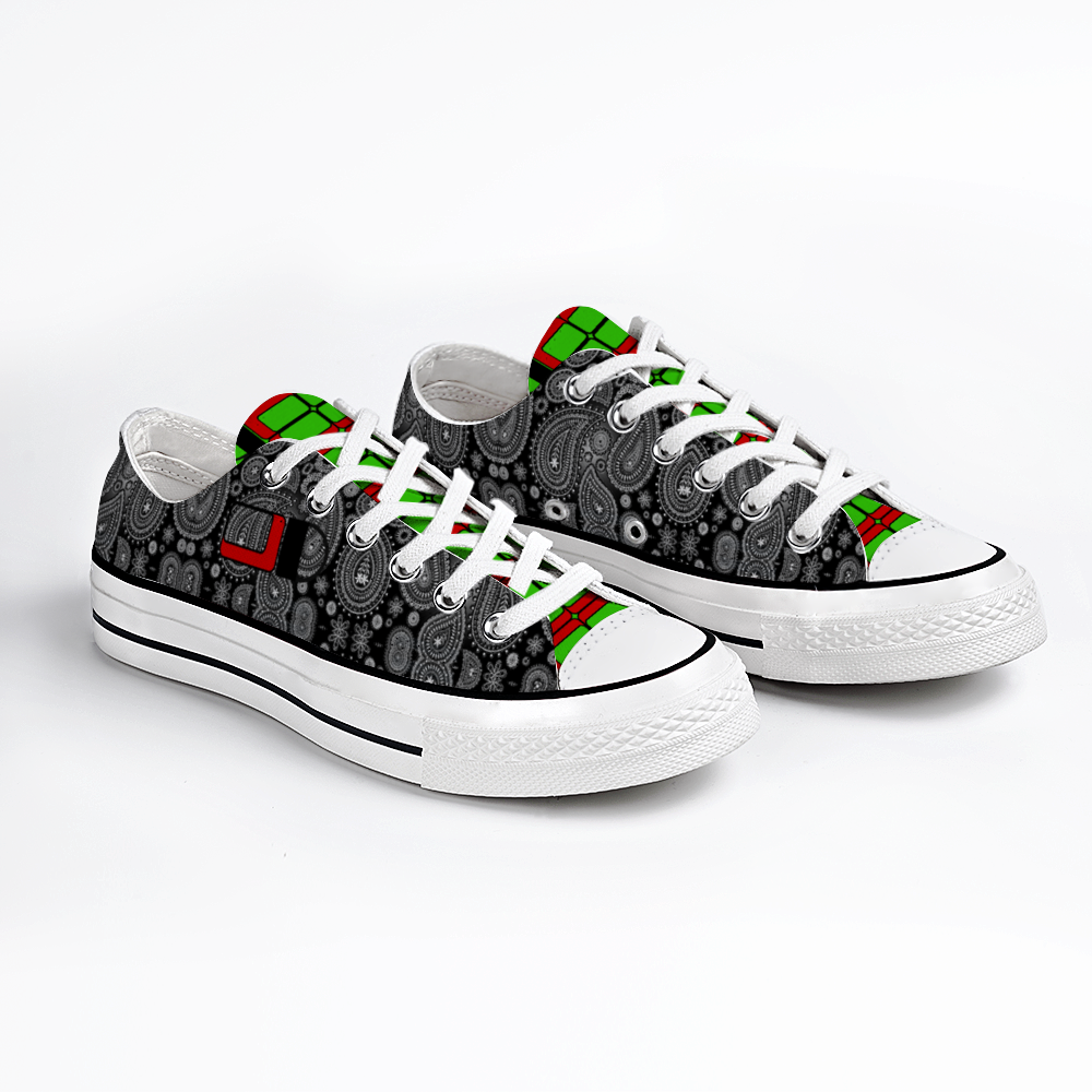 OD Women's Low Top Canvas Shoes BGR