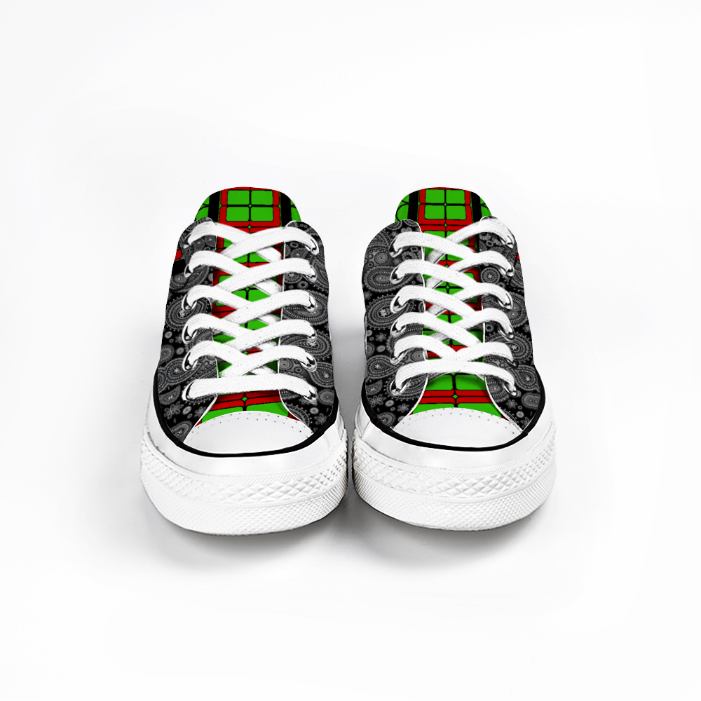 OD Women's Low Top Canvas Shoes BGR