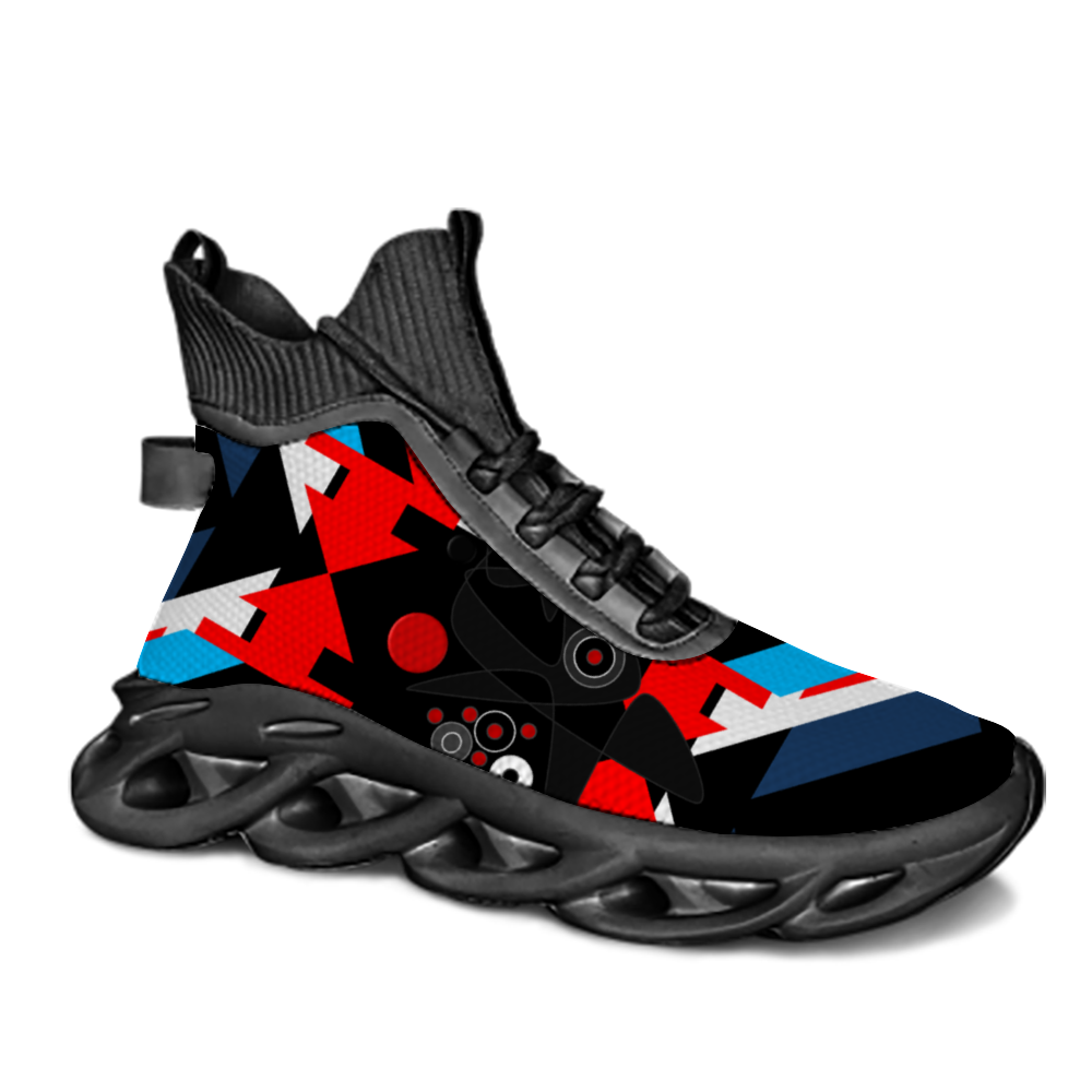 OD Unisex Breathable High Top Blade Shoes Running Shoes AMG-2