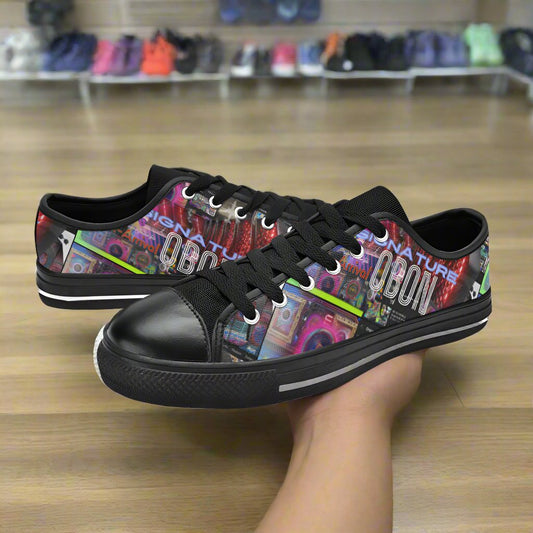 OBON Women's Promo Classic Canvas Shoes BlkBnnr