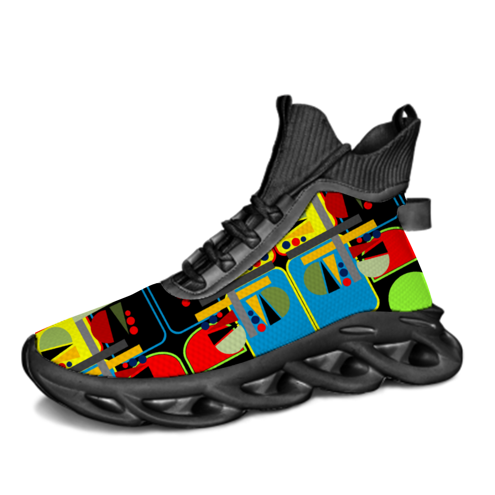 OD Custom Unisex Breathable High Top Blade Shoes Running Shoes P-2