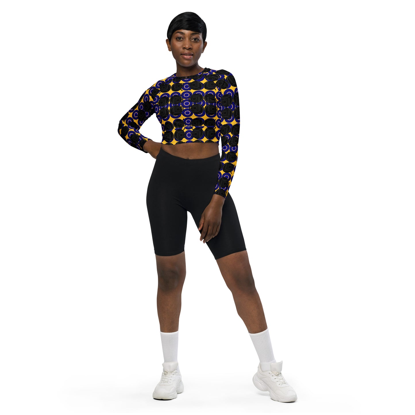 OD Women's Signaure Recycled long-sleeve crop top BY