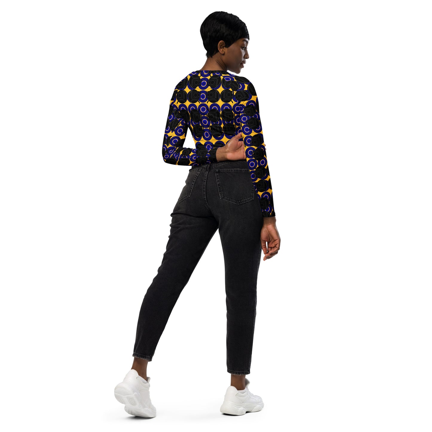 OD Women's Signaure Recycled long-sleeve crop top BY