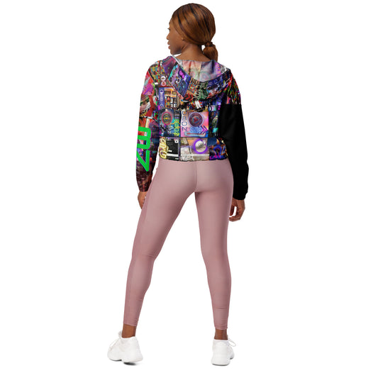 OD Promo Women’s OBON cropped windbreaker