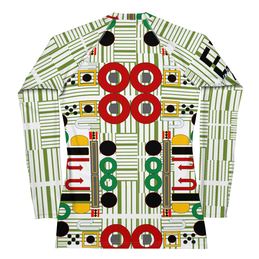 OD ID Women's Rash Guard BRY