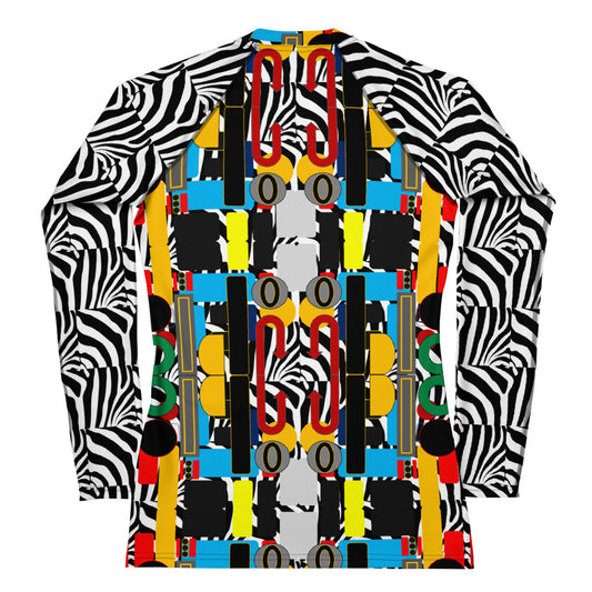 OD SIG-Symbol Inspired Women's Rash Guard MBLT