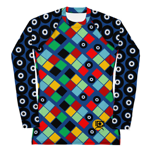 OD On-Arrival Women's Rash Guard MltBlu2