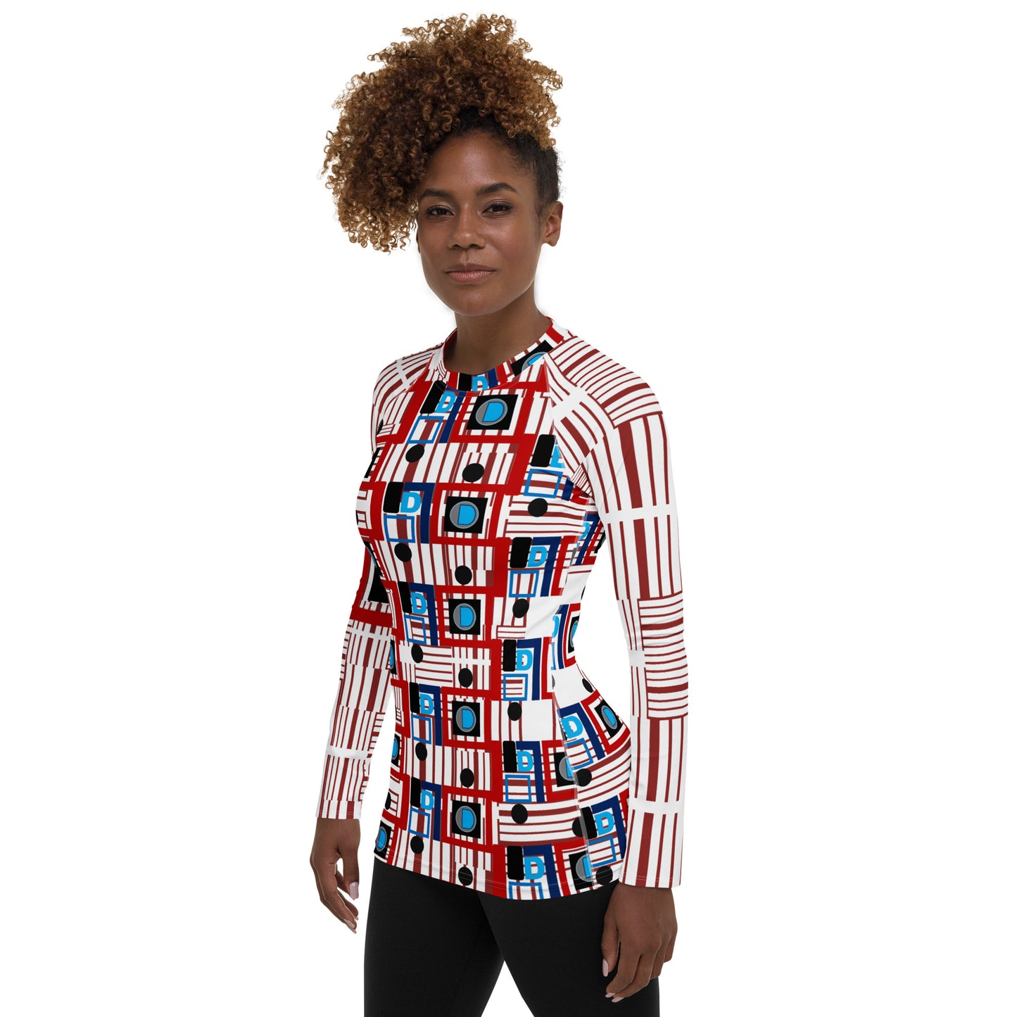 OD ID Women's Rash Guard BrgStr