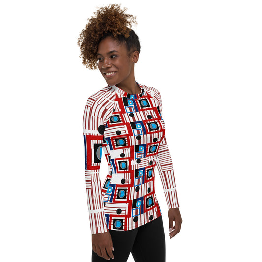 OD ID Women's Rash Guard BrgStr