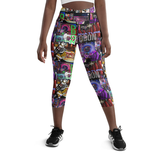 OBON Promo Capri Leggings Bannr888