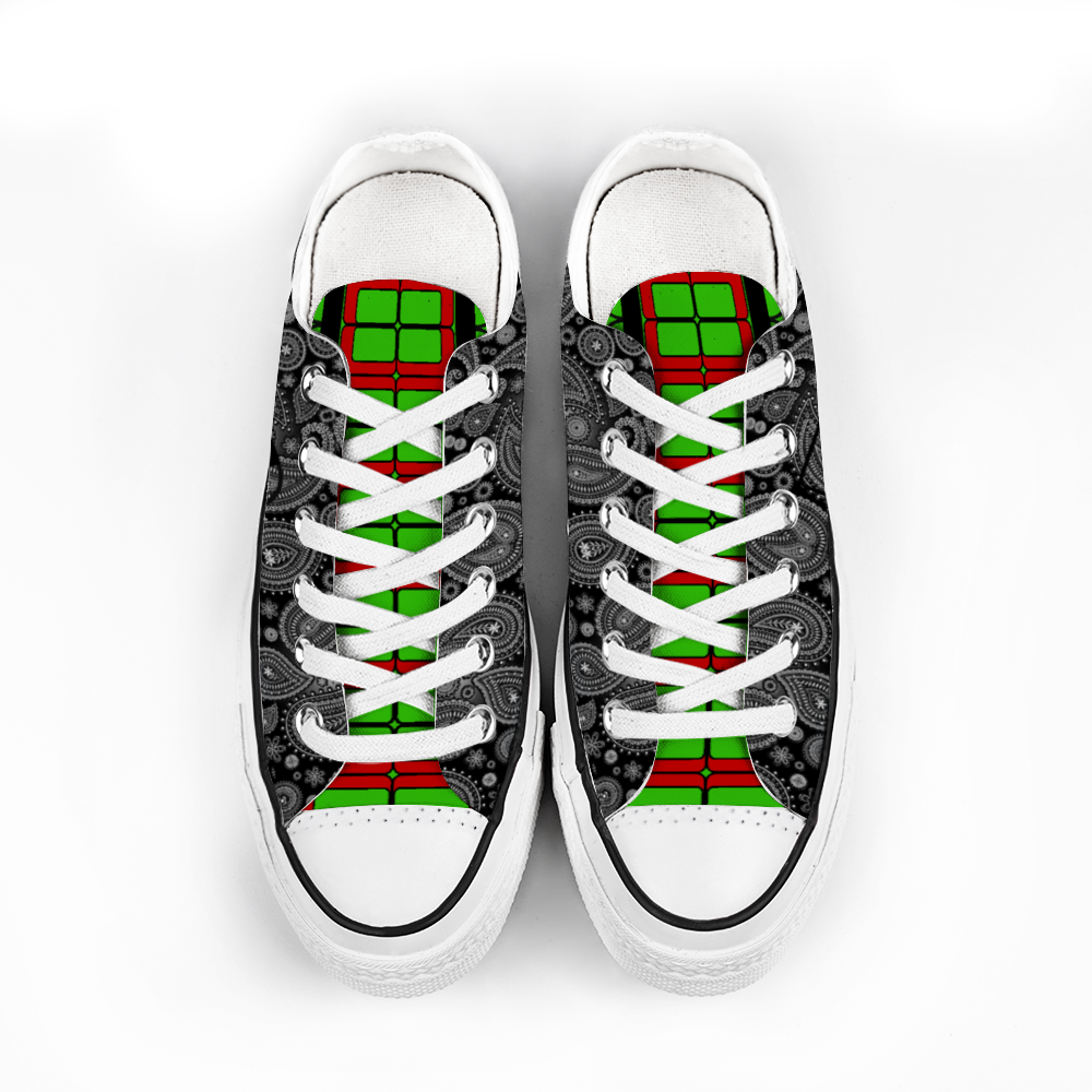 OD Women's Low Top Canvas Shoes BGR