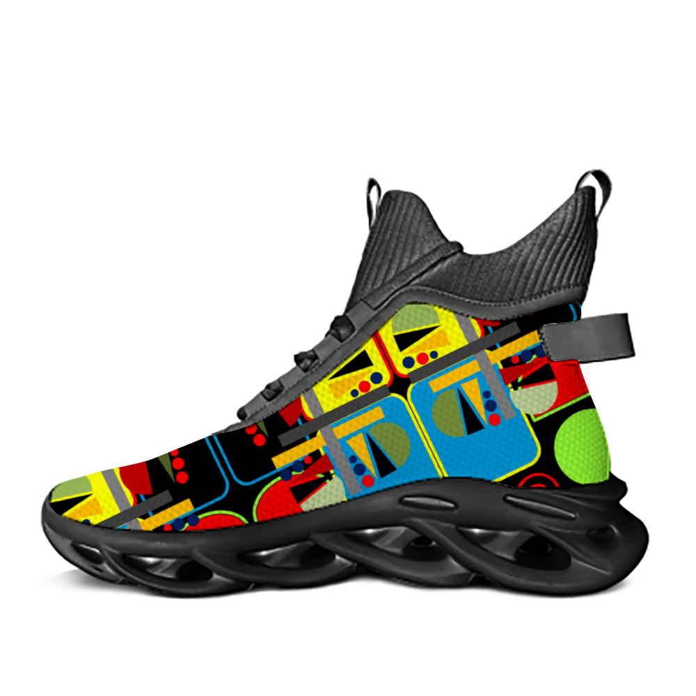 OD Custom Unisex Breathable High Top Blade Shoes Running Shoes P-2