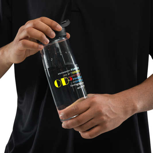 OD Take 5 Opportunities Sports water bottle