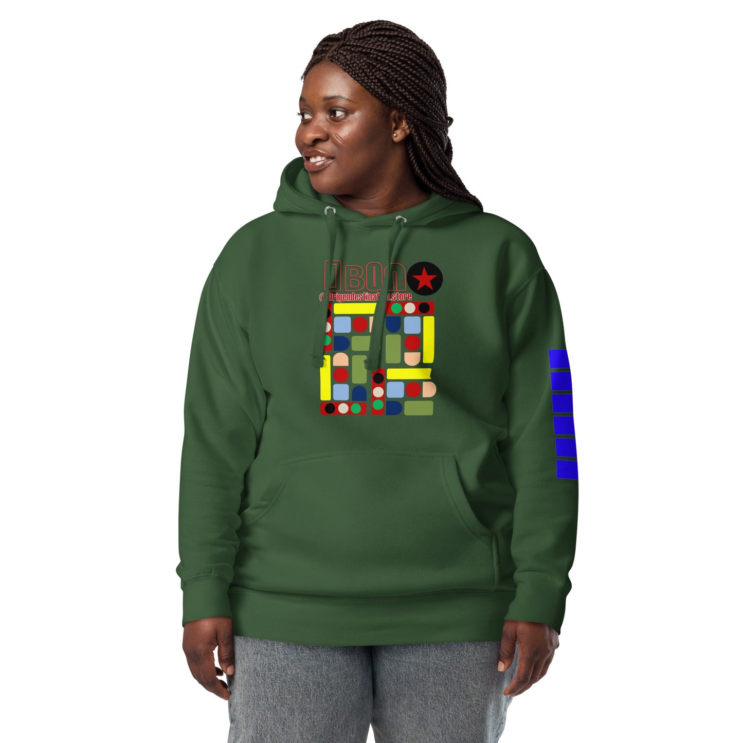 OBON Signature Unisex Hoodie GRN