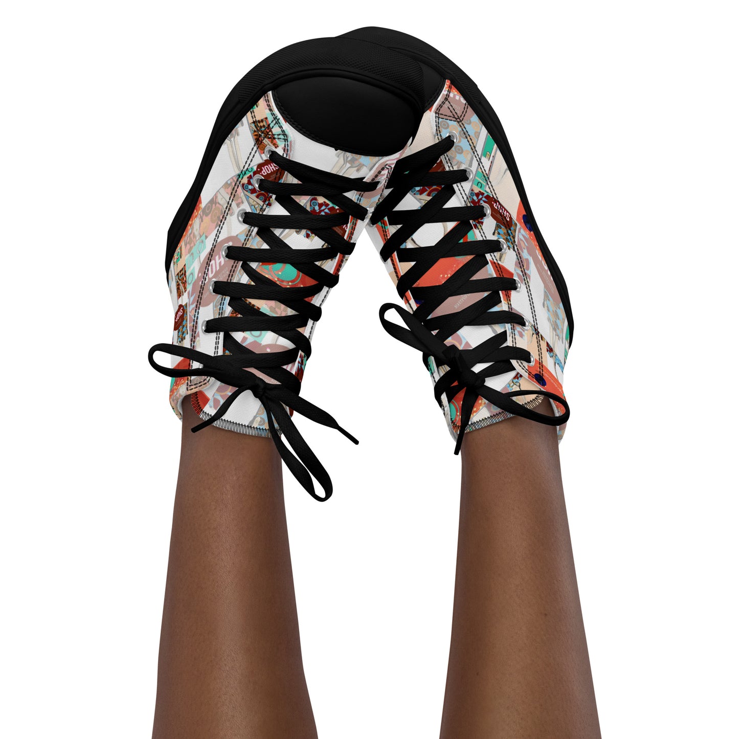 OD SIG news Women’s high top canvas shoes OP4