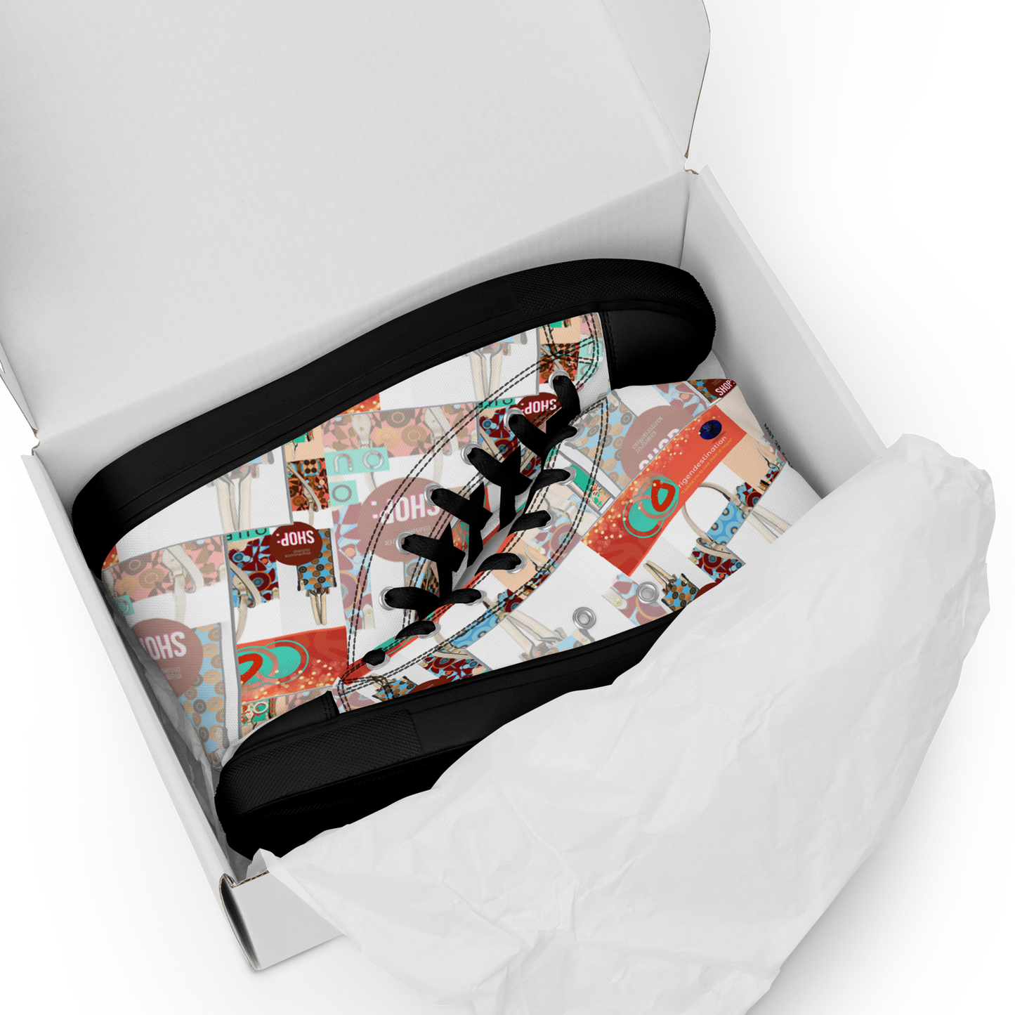 OD SIG news Women’s high top canvas shoes OP4