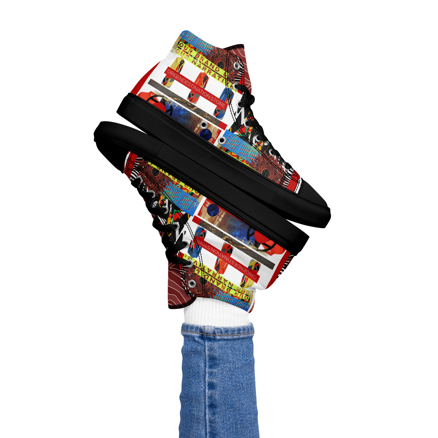 OD SIG news Women’s high top canvas shoes P2