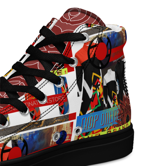 OD SIG news Women’s high top canvas shoes P2