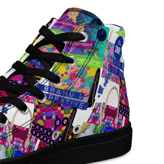 OD SIG news Women’s high top canvas shoes OP3