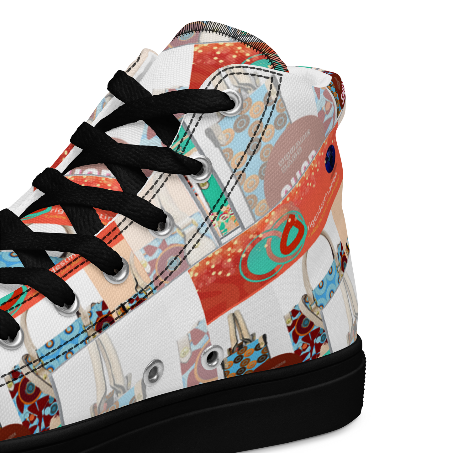 OD SIG news Women’s high top canvas shoes OP4