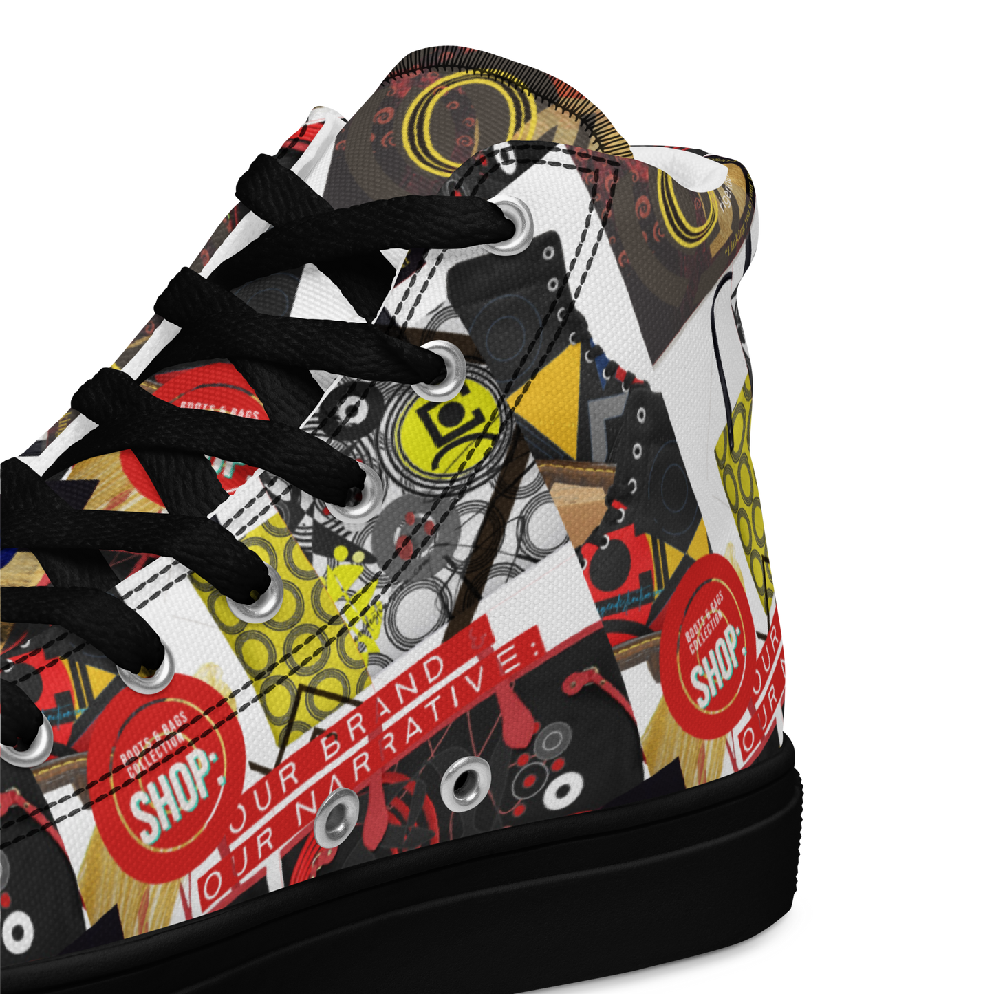 OD SIG news Women’s high top canvas shoes OP2