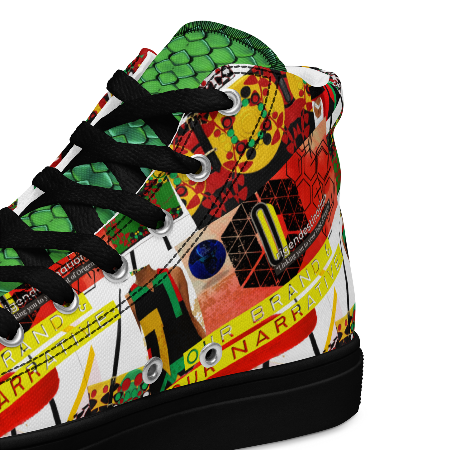 OD SIG news RBG Women’s high top canvas shoes OP4