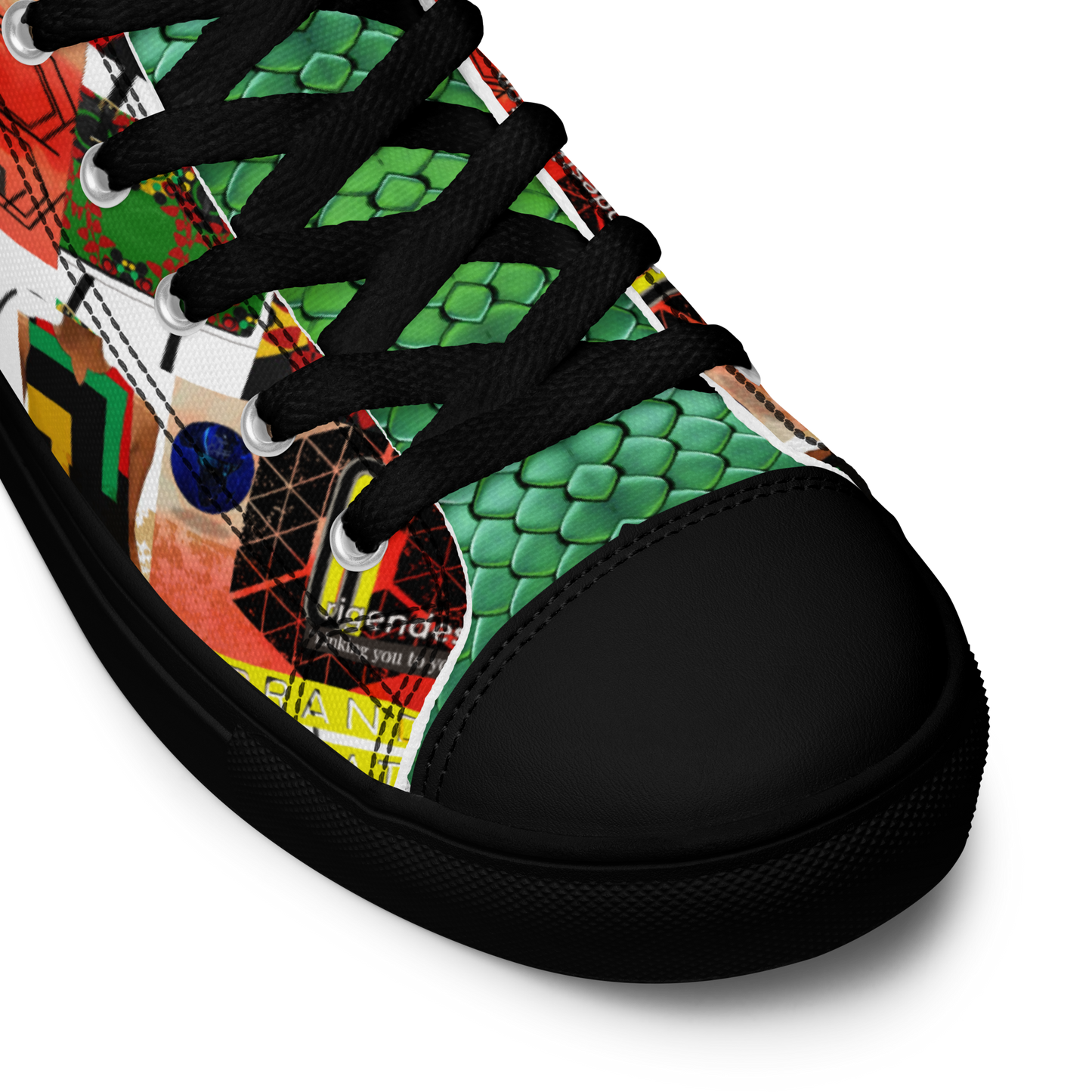 OD SIG news RBG Women’s high top canvas shoes OP4