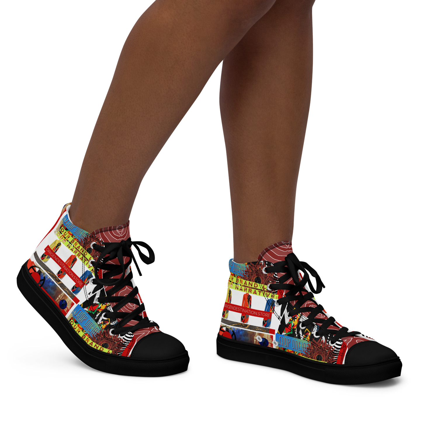 OD SIG news Women’s high top canvas shoes P2