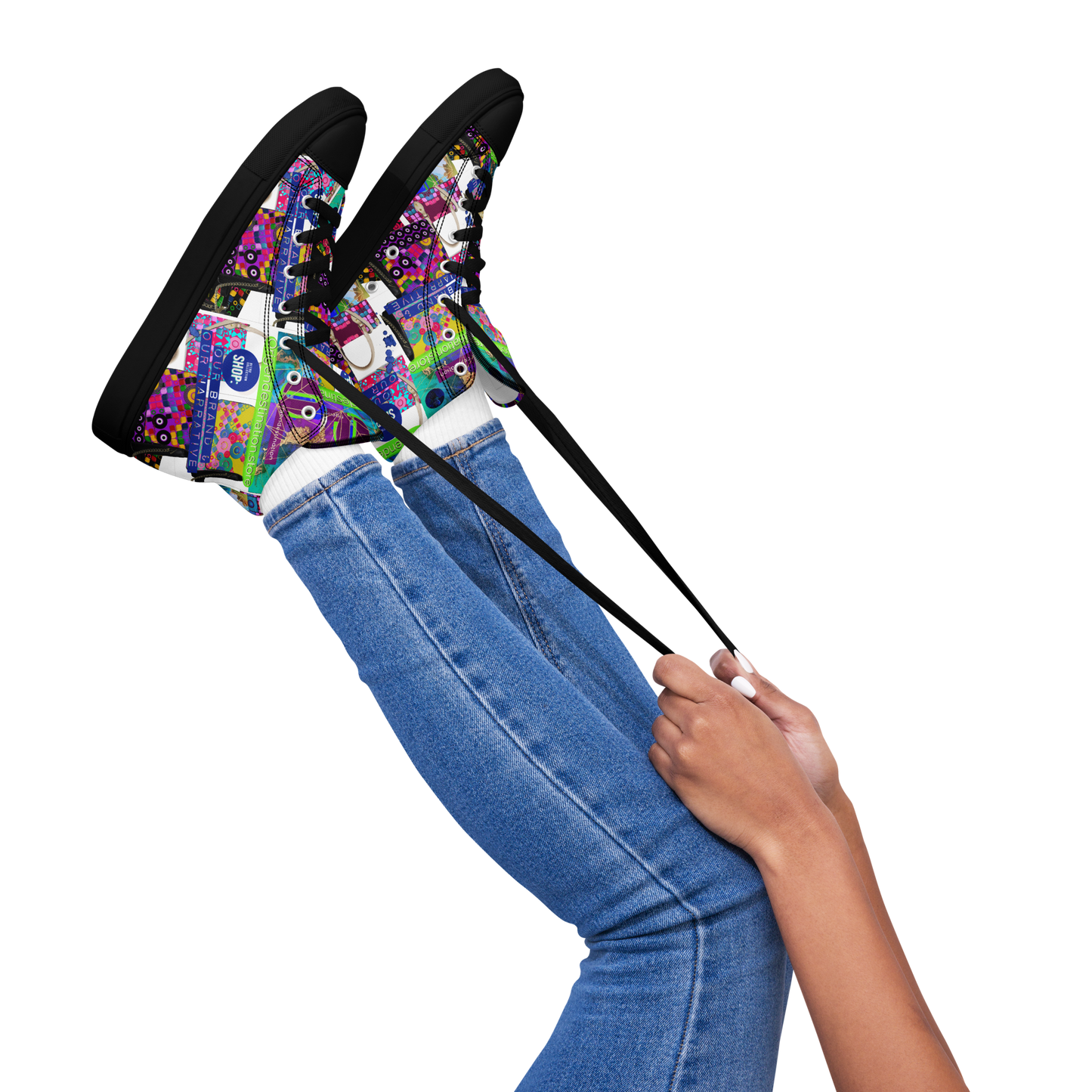 OD SIG news Women’s high top canvas shoes OP3