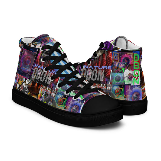 OBON Promo Women’s high top canvas shoes Bannr