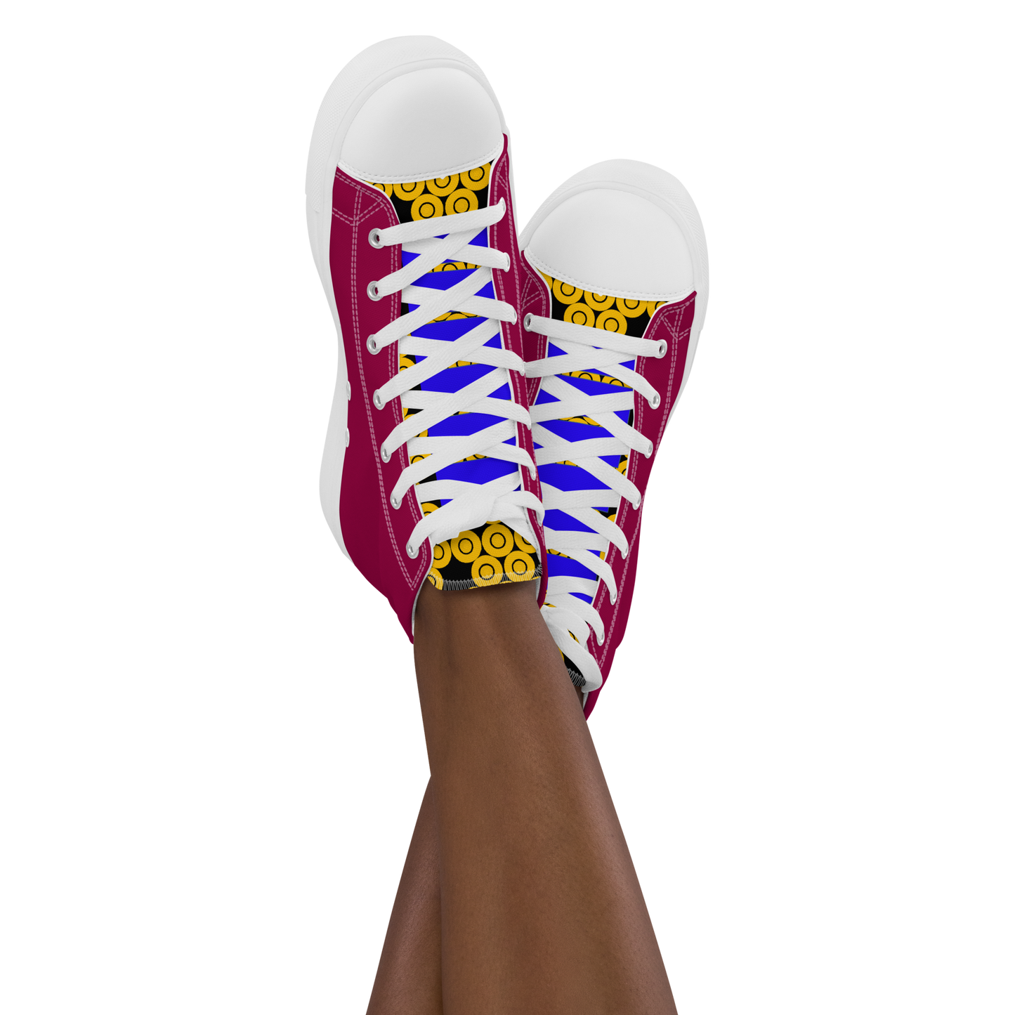 Origen Destination Women’s high top canvas shoes FF