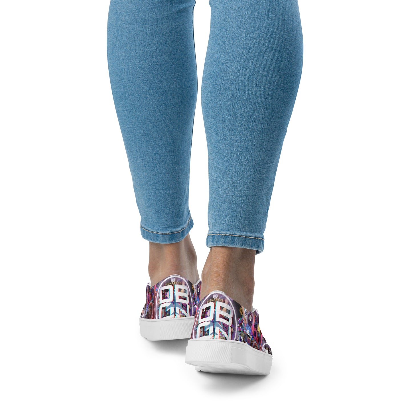 OBON Women’s Promo slip-on canvas shoes