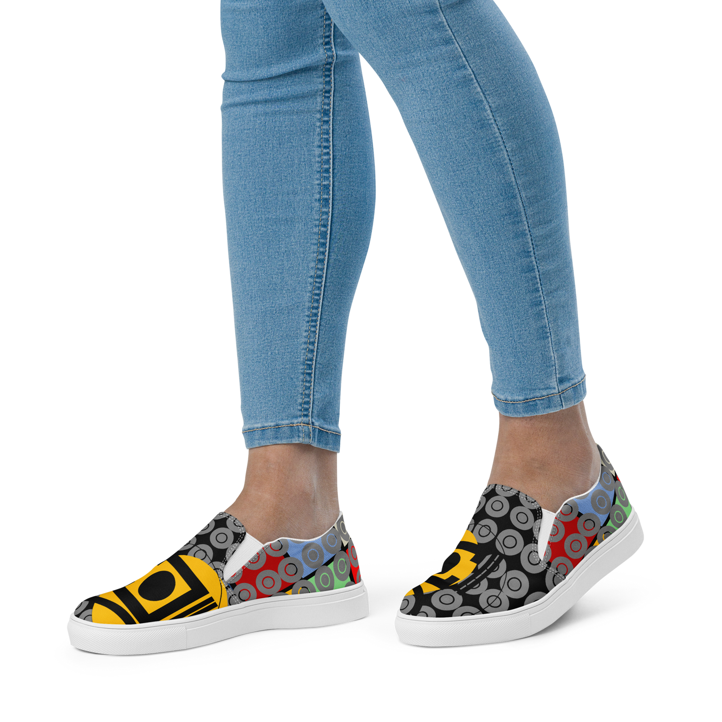 Origen Destination Women’s slip-on canvas shoes BluTY