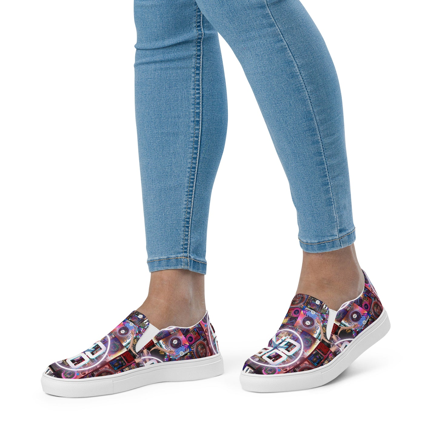 OBON Women’s Promo slip-on canvas shoes