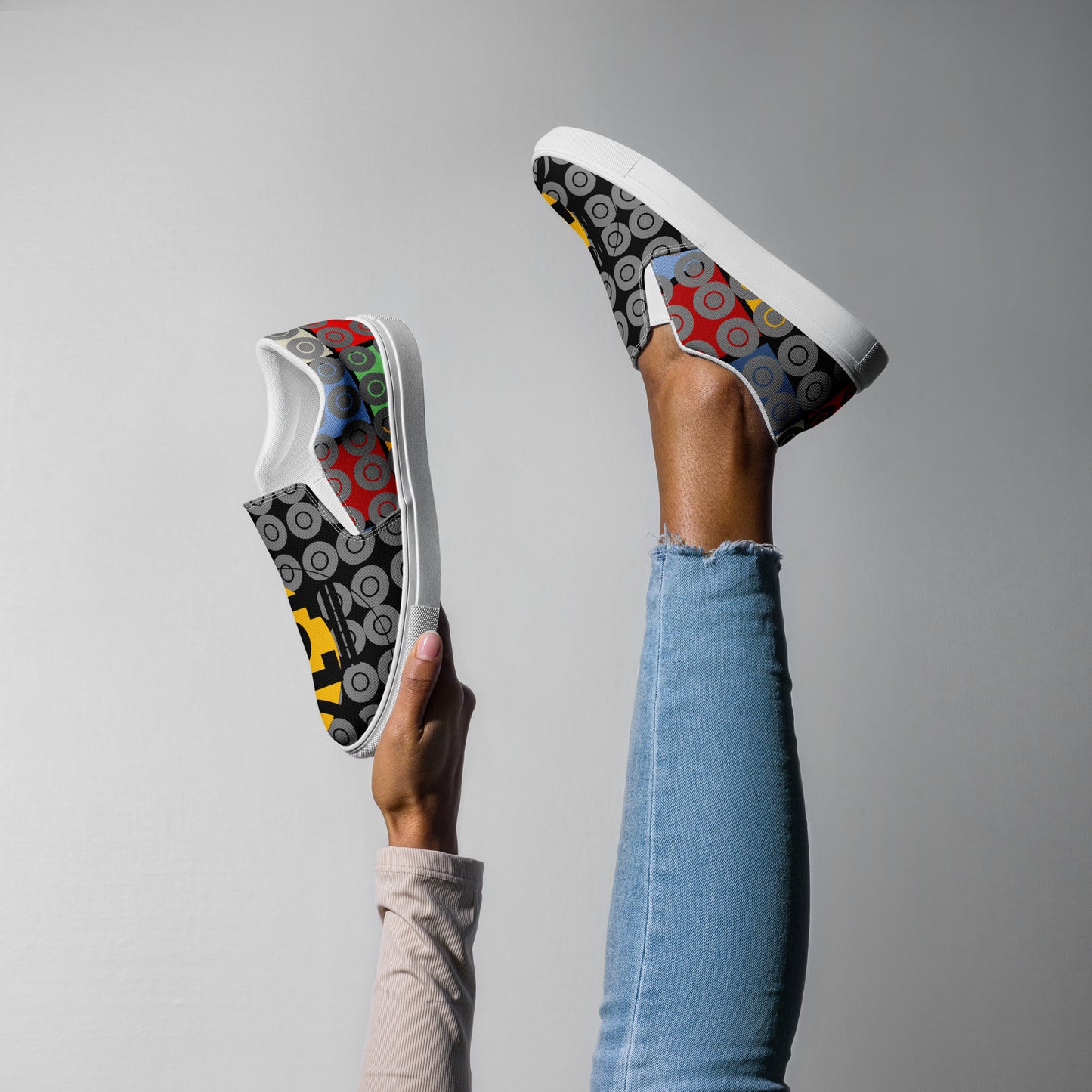 Origen Destination Women’s Signature slip-on canvas shoes Sq-Style