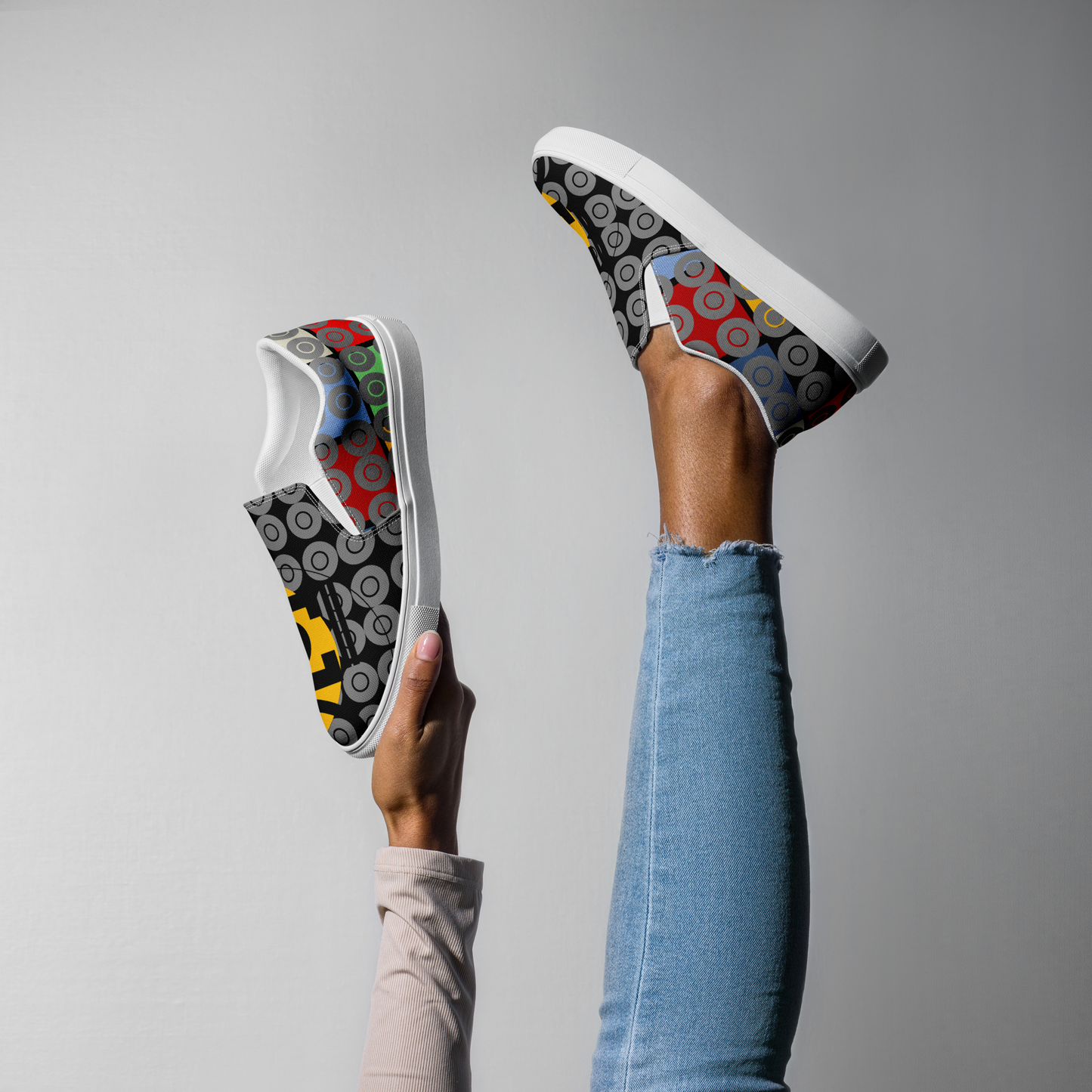 Origen Destination Women’s slip-on canvas shoes BluTY
