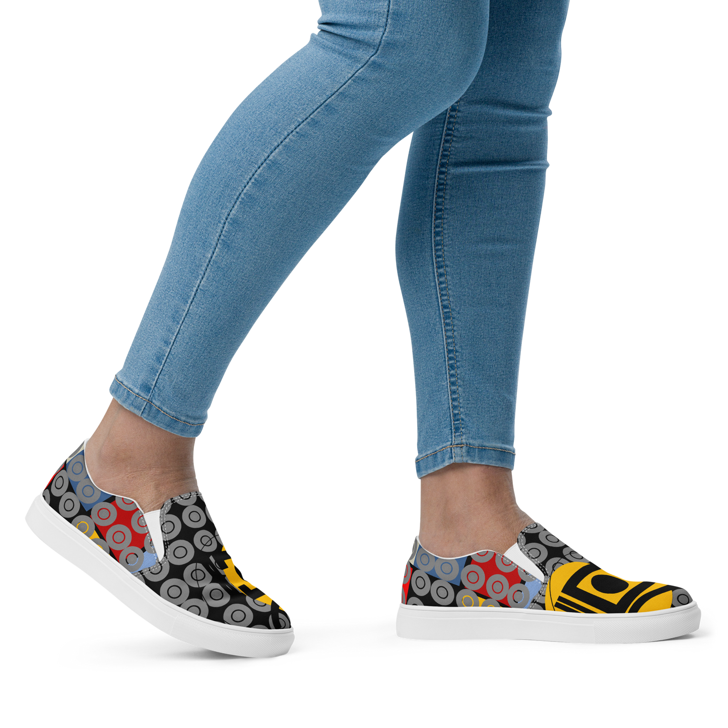 Origen Destination Women’s slip-on canvas shoes BluTY