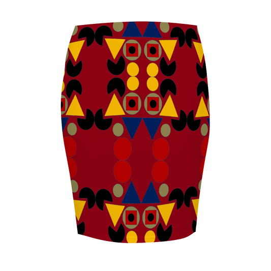 Origen Destination Custom Women's Elasticated Pencil Skirt