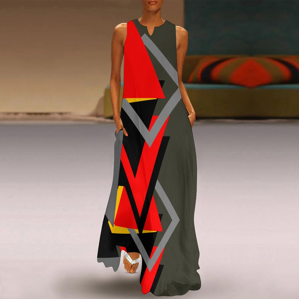 Origen Destination Women's Sleeveless Ankle-length Dress