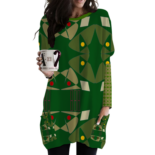 Origen Destination Long Sleeve Women Casual Loose Crewneck Fall Tops