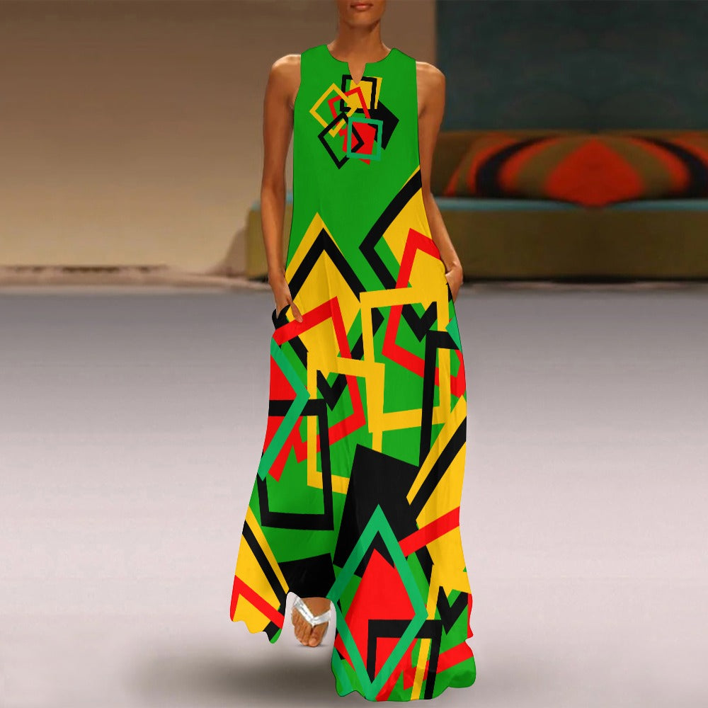 Origen Destination Women's Sleeveless Ankle-length Dress dress