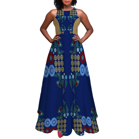 Origen Destination Sleeveless Classic Maxi Dress