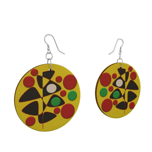 OD Wooden Organic Earrings