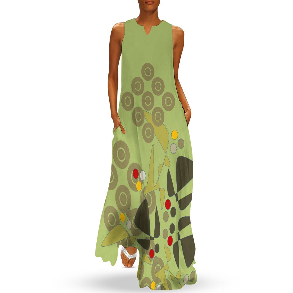 Origen Destination Women's Sleeveless Ankle-length dress