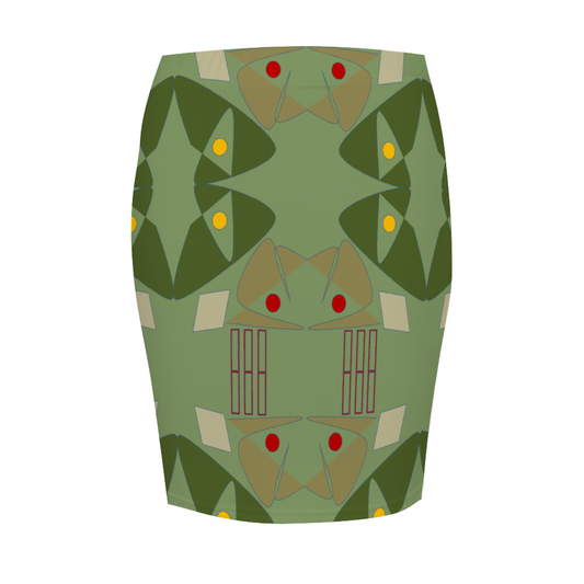 Origen Destination Custom Women's Elasticated Pencil Skirt