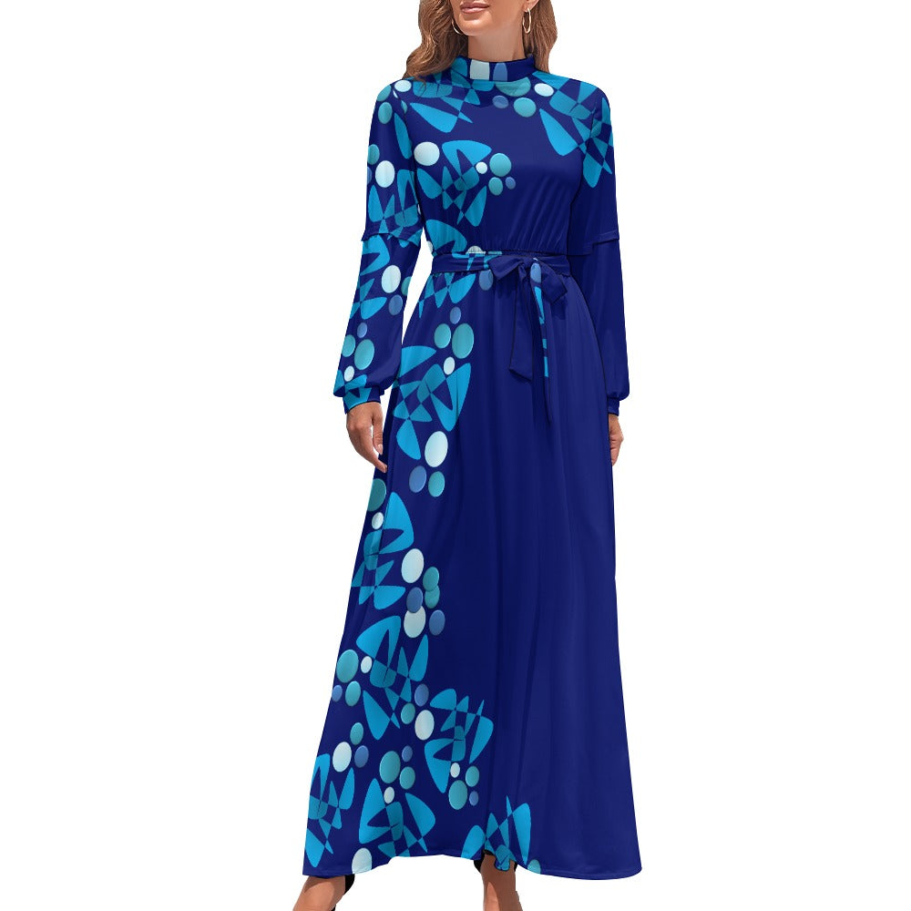 Origen Destination Women's Long-sleeves Ankle-length dress