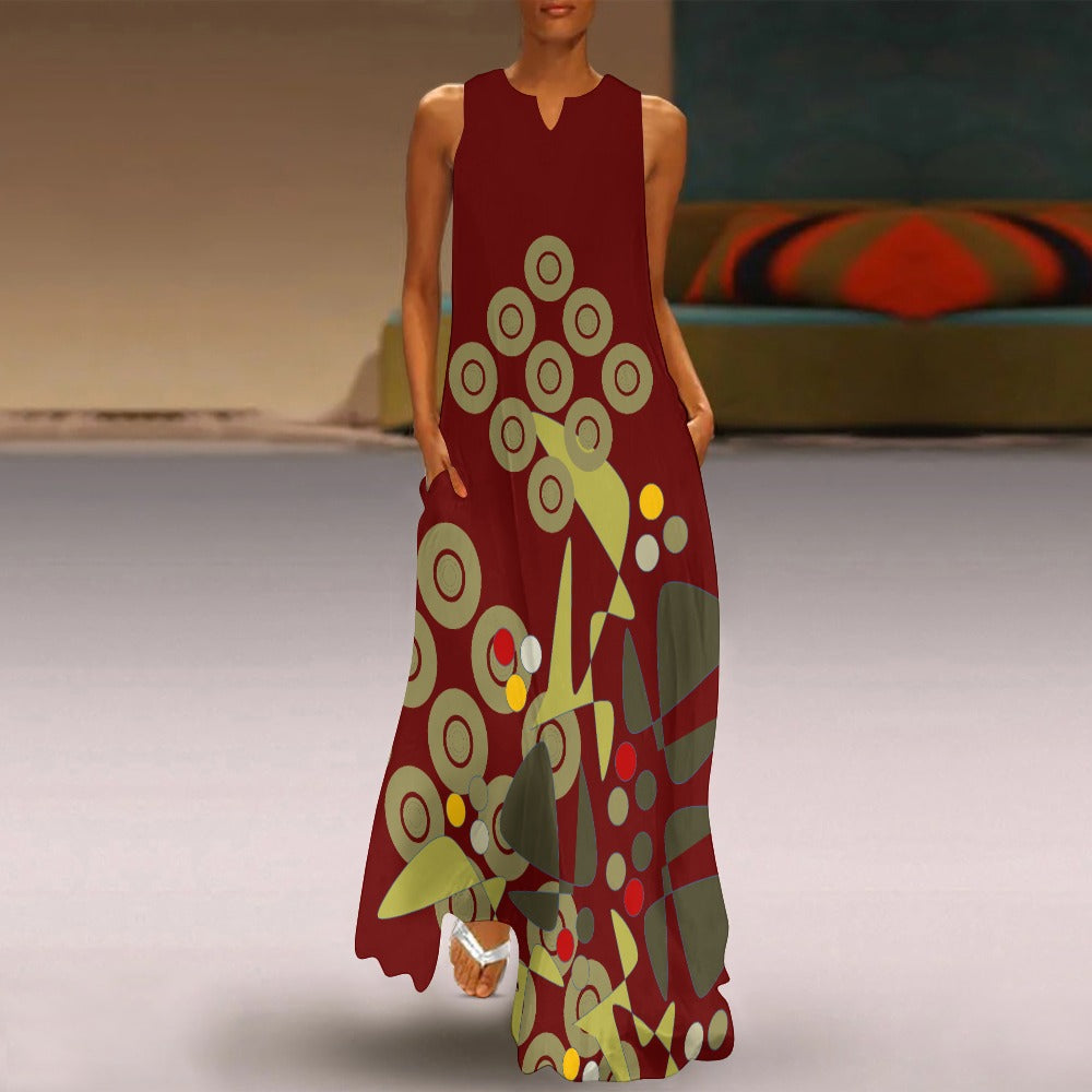 Origen Destination Women's Sleeveless Ankle-length dress