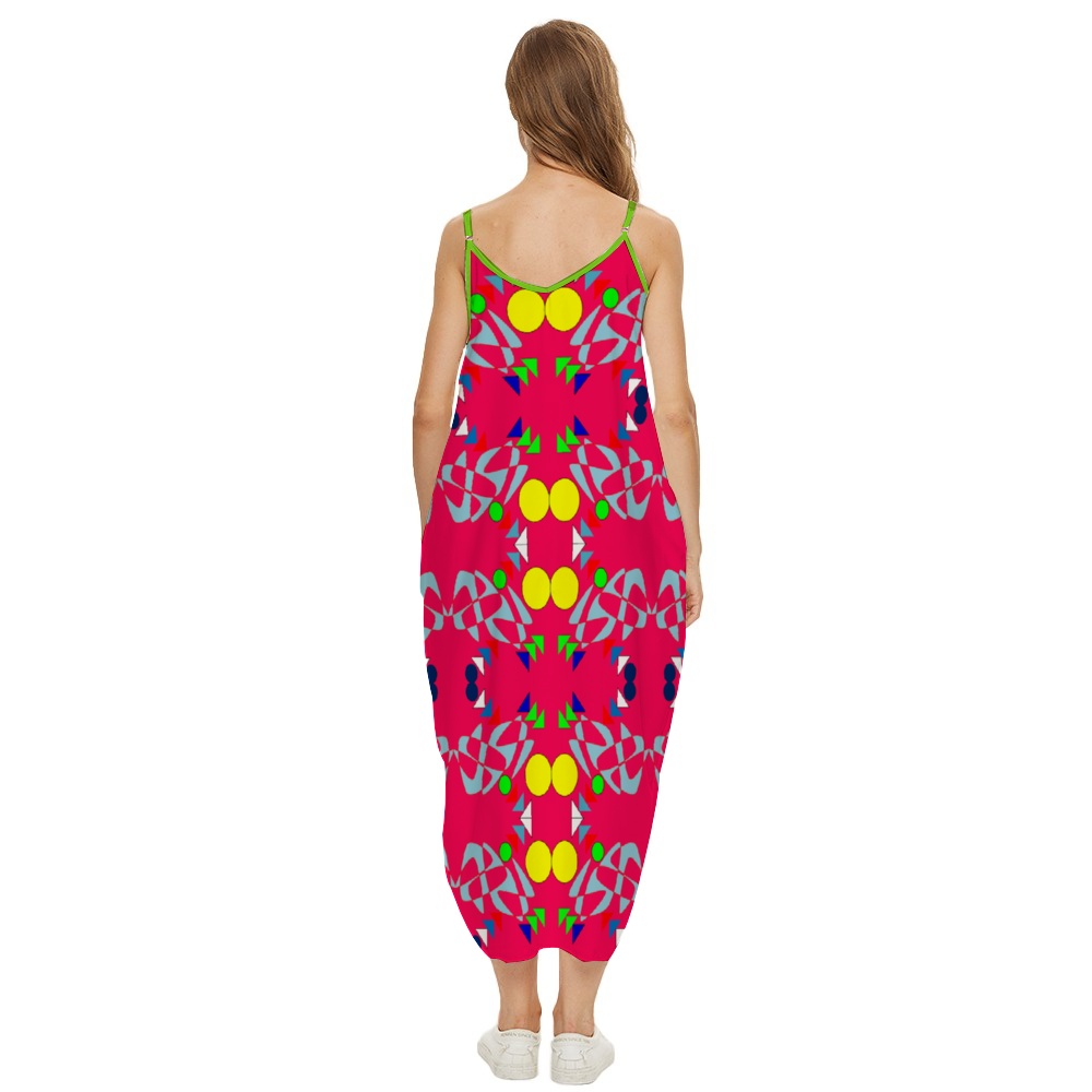 OD Women's Slip dress Dress Loose Sleeveless DressBry
